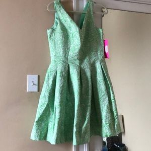 Betsey Johnson green floral dress
